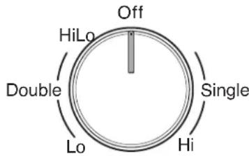 WHIRLPOOL WEE750H0HZ - Dual Zone Cooking Element (on some models) - 1