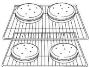 WHIRLPOOL WEE750H0HZ - Baking Cookies and Layer Cakes on Two Racks Baking Layer Cakes - 1