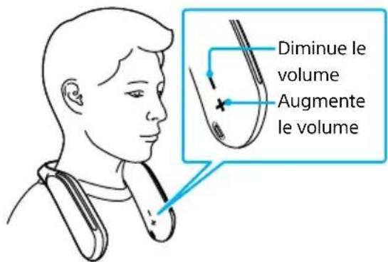 SONY SRSWS1 - Réglez le volume en utilisant les touches +/- - 1