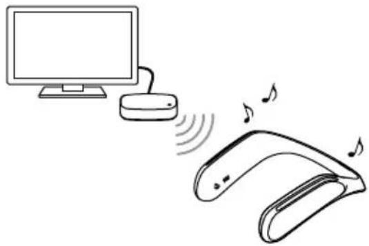 SONY SRSWS1 - Turn on the TV - 1