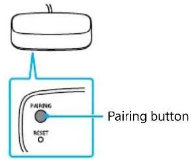 SONY SRSWS1 - Keep pressing the pairing button over 10 seconds. - 1