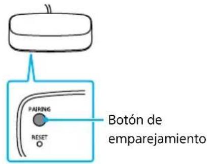 SONY SRSWS1 - Mantenga presionado el botón de emparejamento durante 10 seguidos. - 1