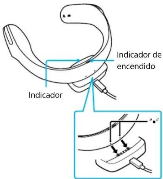 SONY SRSWS1 - Colores del indicator de encendido y su significado - 1
