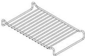 KITCHENAID 883049271217 - Positionnement de la grille - 1