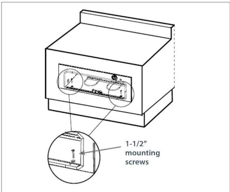 Fisher & Paykel OD30WDX2UB - STEP 2 Mounting Installation of Chassis - 3