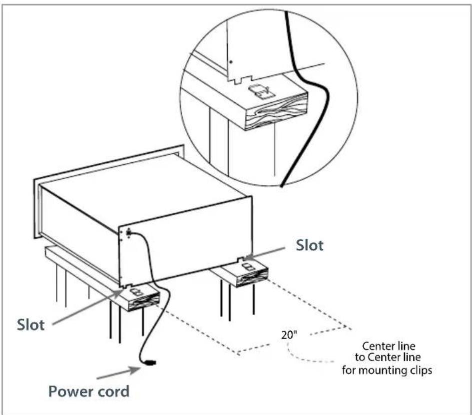 Fisher & Paykel OD30WDX2UB - STEP 2 Mounting Installation of Chassis - 2