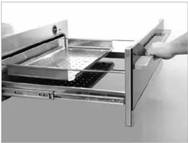 Fisher & Paykel OD30WDX2UB - ÉTAPE 1 Retrait du chauffe-plats - 1