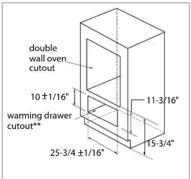 Fisher & Paykel OD30WDX2UB - Wall Cabinet Installation - 1