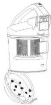 Orbegozo AP 8030 - Limpar o Sistema de filtro - 1