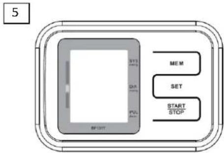 5 ST3 MEM DA SET FULL START STOP RF 101T