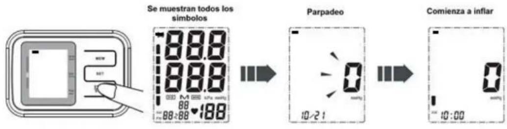 Orbegozo TES 4650 - HACIENDO UNA MEDICIÓN - 1