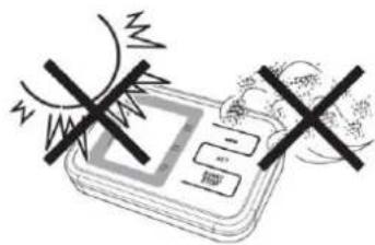 Diagram showing a battery with two crossed-out electrical lines and lightning bolts, indicating charging or discharging behavior.