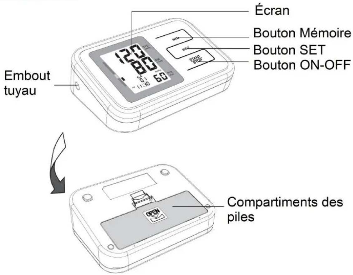 Orbegozo TES 4650 - Tensiomètre - 1