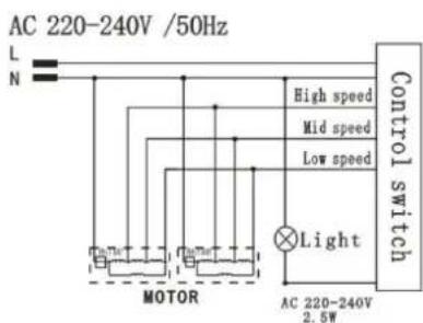 Orbegozo ST 07160 D BL - (7)DIAGRAMA ELECTRICO - 2