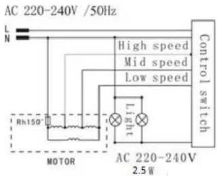Orbegozo ST 07160 D BL - (7). ELECTRICAL DIAGRAM. ST 07160 D BL - 1