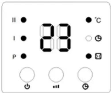 Orbegozo SP 6000 - Control panel operation - 14