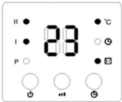 Orbegozo SP 6000 - Control panel operation - 13