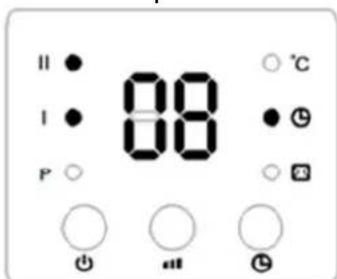 Orbegozo SP 6000 - Control panel operation - 4