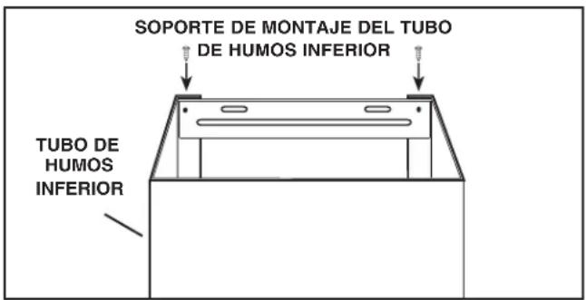 BROAN B5336SS - INSTALE LA CAMPANA (sólo para campanas con conductos horizontales) - 4