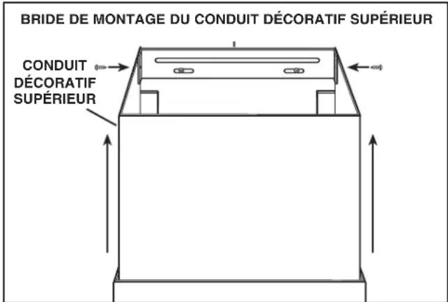 BROAN B5336SS - INSTALLATION DE LA HOTTE (hotte à conduits horizontally seulement) - 5