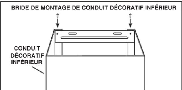 BROAN B5336SS - INSTALLATION DE LA HOTTE (hotte à conduits horizontally seulement) - 4