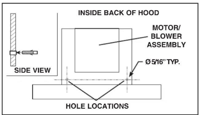 BROAN B5336SS - INSTALL THE HOOD (Vertically Ducted Hoods Only) - 3