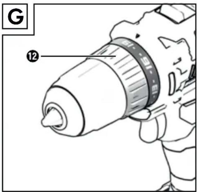 PARKSIDE PABS 20Li D4 - CORDLESS DRILL - 10