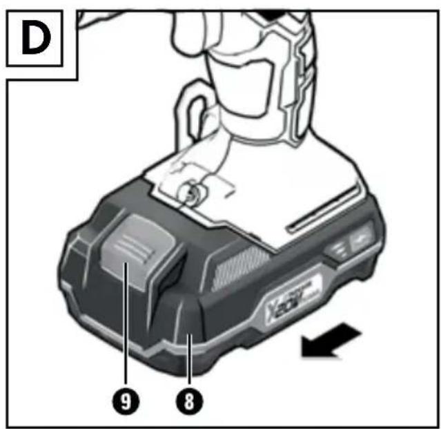 PARKSIDE PABS 20Li D4 - CORDLESS DRILL - 7
