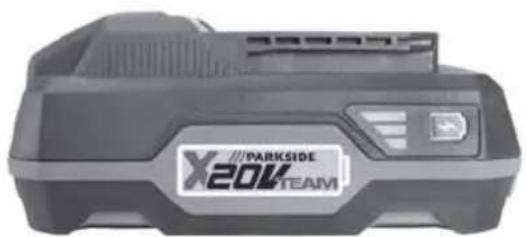 PARKSIDE PABS 20Li D4 - Ordering a replacement battery - 1