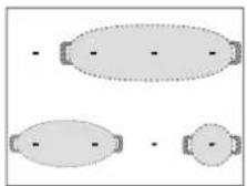 WHIRLPOOL SMP 658CBTIXL - For  aktivere kokesonene: - 4