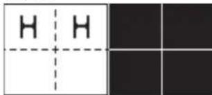 WHIRLPOOL SMP 658CBTIXL - Pentru a dezactiva zonele de gatit: - 1