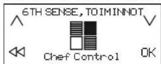 WHIRLPOOL SMP 658CBTIXL - Chef Control-toiminnon aktivoiminen: - 1