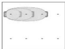WHIRLPOOL SMP 658CBTIXL - Aktywacja pol grzejnych: - 2