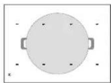 WHIRLPOOL SMP 658CBTIXL - Aktivering af kogezonerne: - 6