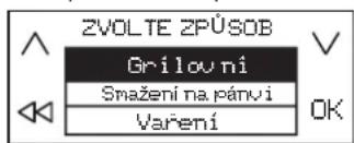 WHIRLPOOL SMP 658CBTIXL - Aktivace funkce Automaticky asistent pri vaeni: - 3