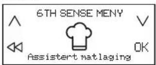 WHIRLPOOL SMP 658CBTIXL - For a aktivere funksjonen for veiledet tilberedning: - 1