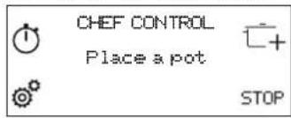 WHIRLPOOL SMP 658CBTIXL - To activate the Chef Control function: - 2