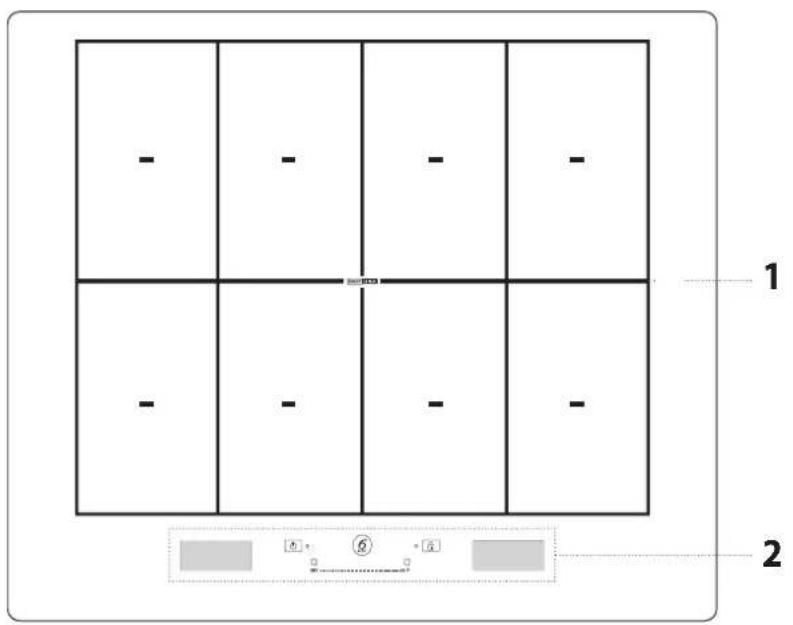 WHIRLPOOL SMP 658CBTIXL - BESKRIVNING AV PRODUKTEN - 1