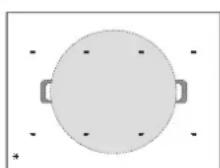WHIRLPOOL SMP 658CBTIXL - Para activar las zonas de cocccion: - 6