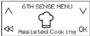 WHIRLPOOL SMP 658CBTIXL - Jei norite suakyvinti Assisted Cooking (Pagalba gaminant) funkcjq: - 1