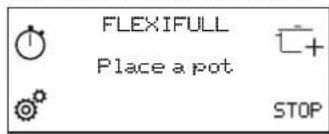 WHIRLPOOL SMP 658CBTIXL - To activate the Flexifull function: - 2