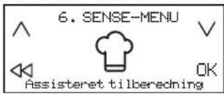 WHIRLPOOL SMP 658CBTIXL - Aktivering of fonctionen Guidet tilberedning: - 1