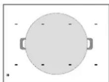 WHIRLPOOL SMP 658CBTIXL - To activate the cooking zones: - 6