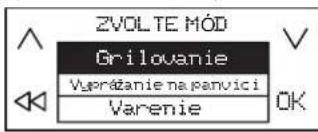 WHIRLPOOL SMP 658CBTIXL - Aktivovanie fungkcie Asistovane varenie: - 3