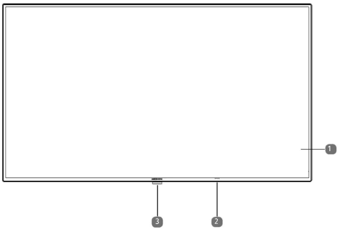 MEDION LIFE X14020 (MD 31420) - Vue avant - 2