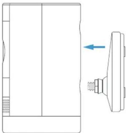 RING Stick Up Cam PlugIn - Fixez de nouveau la base. - 1