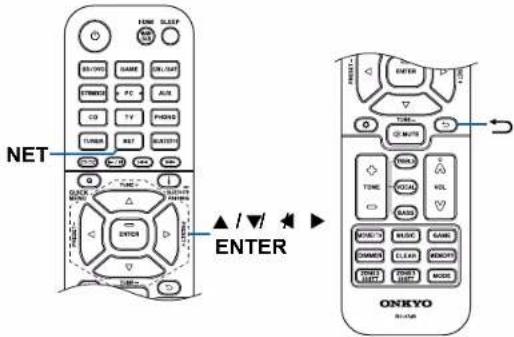 ONKYO TXNR797 - Commandes de base - 2