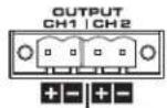 QSC MPA80V - Trou de fixation sur bâti - 12