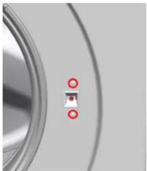 BOSCH Serie 6 WAU28S70NL - Kapi kilidinin dokulmesi - 1