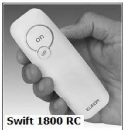 Eurom Swift 1800RC - Swift 1800 RC &amp; 2200 RCD - 2